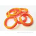 Wholesale orange Silicone O-ring